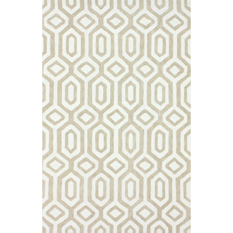 Geometric Indoor Rug, 5' x 8'