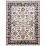 Hand Woven Wool Floral Area Rug