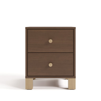 California 2 Drawer Nightstand