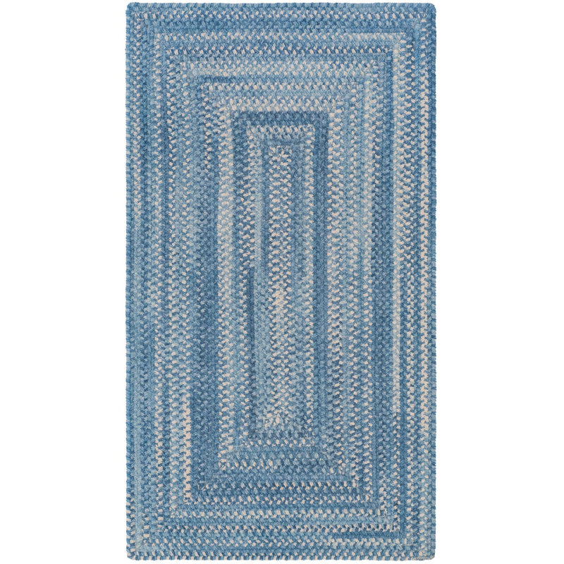 Jaykwon Cotton Indoor Rug, Concentric Rectangle 11'4" x 14'4"