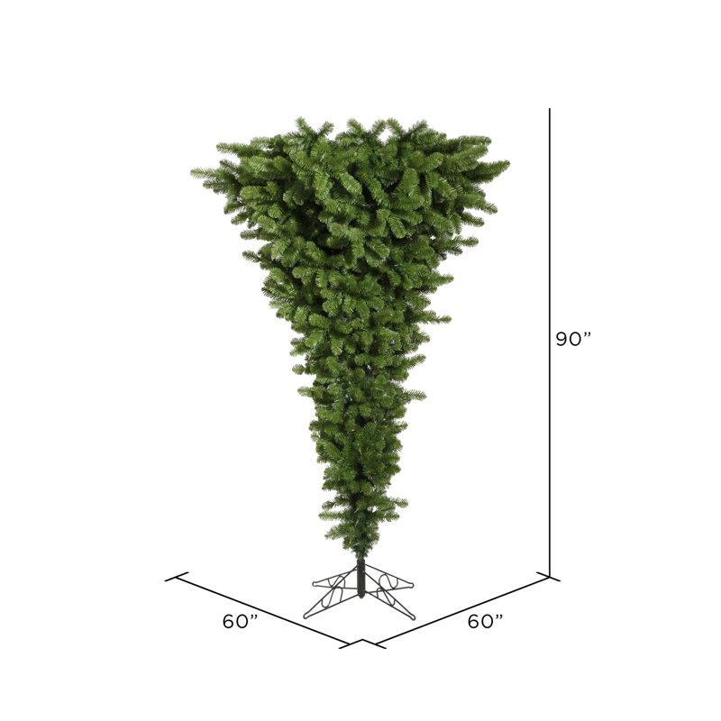 Artificial Pine Christmas Tree, 7.5', Not Pre-Lit