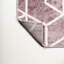 Tapis rose / blanc Mashawna Blocks-1298227571