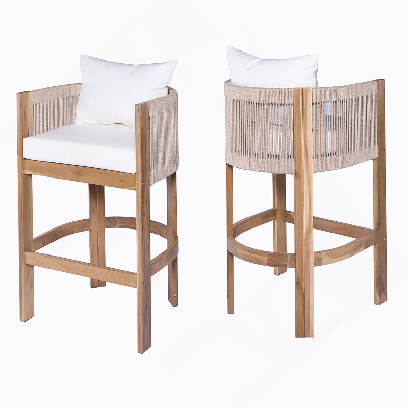 Ensemble de 2 tabourets de bar Matéria