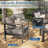 7-Person Aluminum Outdoor Seating Group with Cushions-1257628604