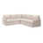 Nevis Ivory Polyester Blend
