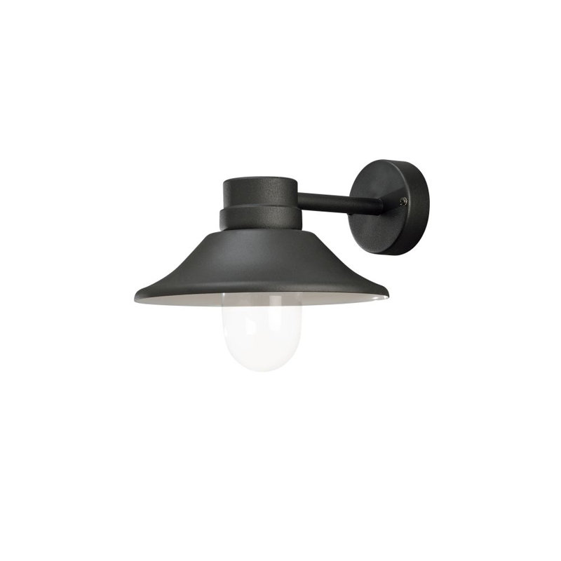 Vega 26.5cm H Integrated LED Outdoor Barn Light, Black