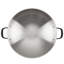 KitchenAid 5-Ply Clad Stainless Steel Induction Wok, 15-Inch, Polished Stainless Steel