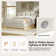 Silvana Modern Upholstered Platform Bed with Built-In Sensor Lighting and Solid Wood Legs
