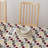 Rectangular Tablecloth, 100% Cotton, Houndstooth Maple Leaves-1398285175
