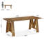 Bureau d'ordinateur 63 "Farmhouse Executive