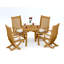 Warwick Outdoor - Piece Teak Dining Set-1297193761-1139319800