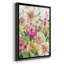 Jardin de fleurs - Peinture sur toile encadrée-1772271709-1772271708