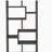 Weathered Grey 8-shelf Bookcase-2005706988