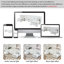 Grand canapé modulaire en forme de U moderne à double couche, 6 places librement combinables avec fonction de rangement, convertible en canapé-lit, parfait pour les salons, les bureaux et les appartements-790426921