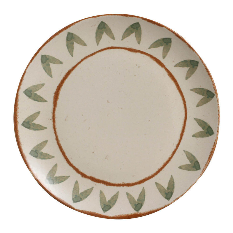 Assiette plate Coup Grès Magari
