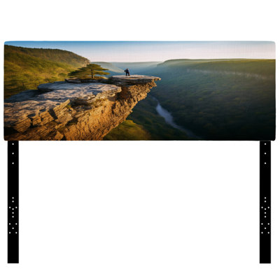 Arkansas Whitaker Point I Upholstered Headboard