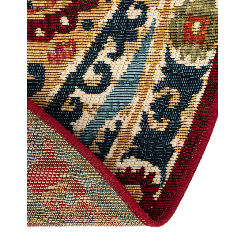 Aura Hower Indoor/Outdoor Area Rug, Round 4'1"