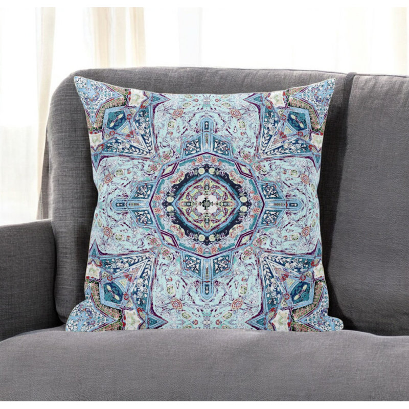 Coussin 20 po, Bleu clair
