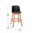 Commercial Wood Counter Stools with Nail Trim-1177988951-1177988944