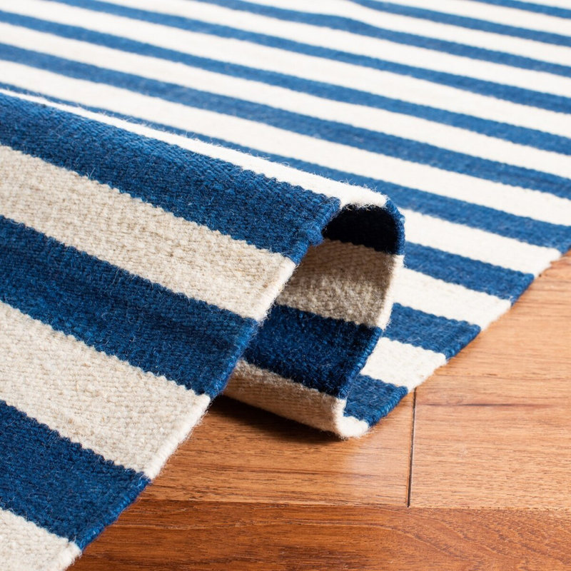 Ralph Lauren Canyon Stripe Wool Striped Rug, Rectangle 10' x 14'
