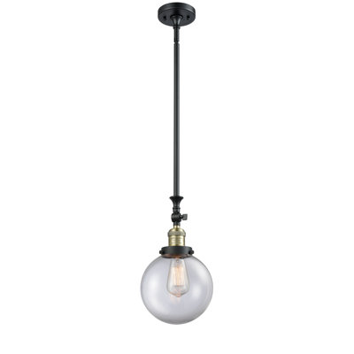 Luminaire suspendu sphère 1 lumière Zarmayr