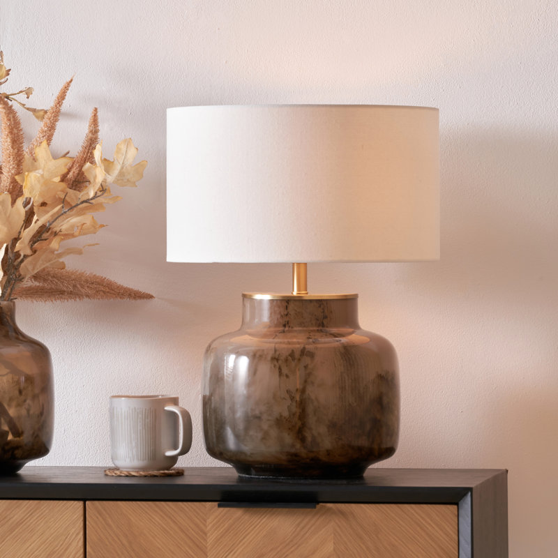 Glass Lamp Base Lamp