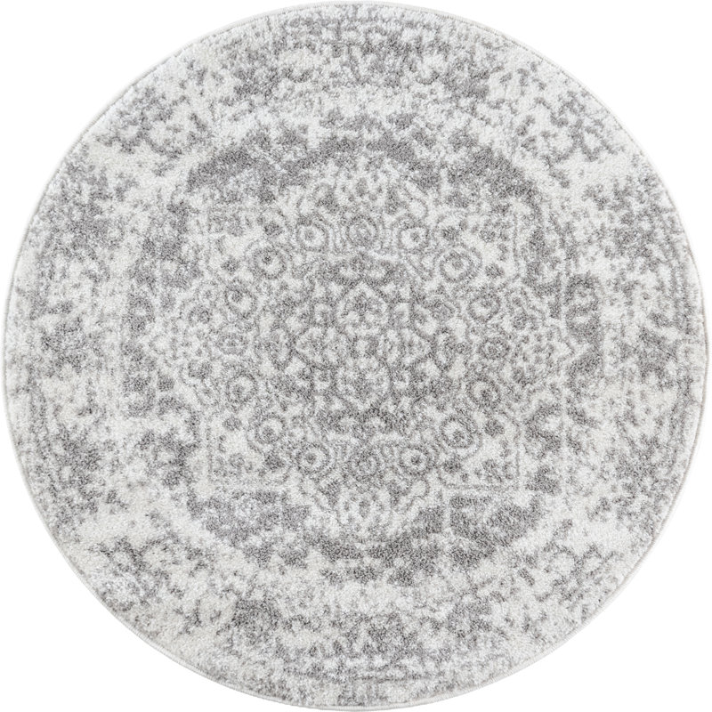 Oriental Area Rug, Round 99cm