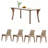 Modern minimalist dining table-1393191439