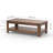 Damika Rectangular Coffee Table with 2-Tier Storage and Rustic Oak-488101273