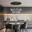 Lustre d'escalier rond en cristal 43 lumières Naleya-96068255