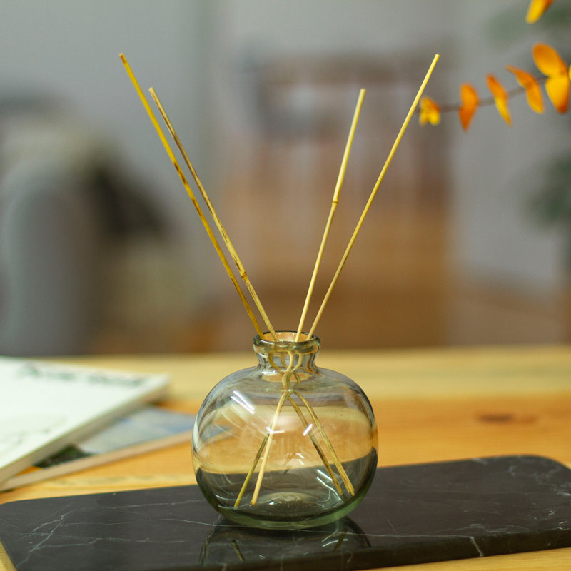 Novica Handmade Lusciousness Bottle Glass Incense Diffuser
