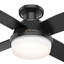 Ventilateur de plafond d'extérieur encastré à 4 pales 44 po avec ensemble d'éclairage Dempsey-49953965