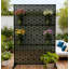 Paravent d'extérieur en métal, panneau de séparation décoratif autoportant 72 "x 47" pour patio, jardin et terrasse