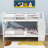 Dezaray Twin Over Twin Standard Bunk Bed with Shelves-1126596101