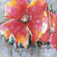 «Flowers VII», reproduction de peinture à l'huile sur toile tendue
