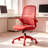 Ergonomic Mesh Task Chair with Flip-Up Arms and Lumbar Support for Small Spaces-527432894