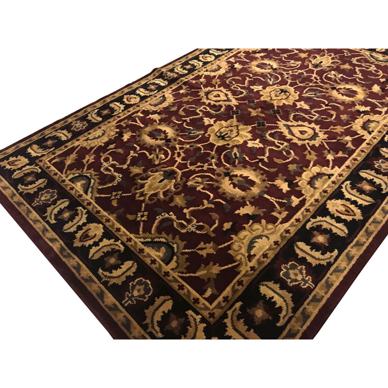 Himalayan Wool Oriental Area Rug in Beige