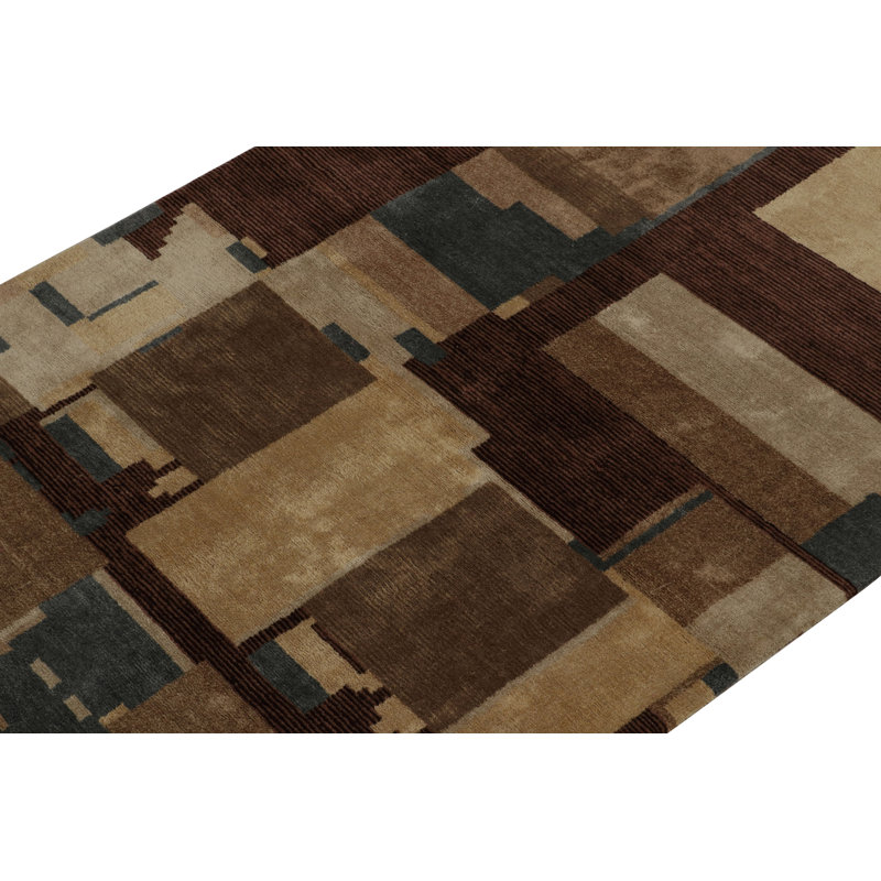 One-of-a-Kind 4' X 6' Hand Knotted Area Rug
