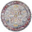 Tapis oriental bleu clair / rouge / gris Lavine-20658175
