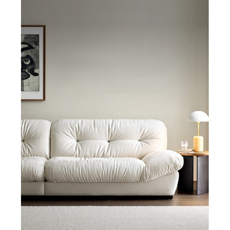 Canapé Cloud en tissu, H 29,52 po x l 102,36 po x P 35,4 po, 4