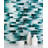 Foil Random Sized Interlocking Glass Mosaic Tile-64011932