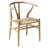 Rodolfo Wishbone Solid Wood Dining Chair-467123976