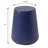 Suyash 14" Wide Modern Fiberstone Side Table with Tapered Base and Round Top, Indoor Outdoor Accent Table for Patio or Living Room-514431312