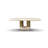 Pink Jade Natural-Finish Dining Table