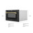 ZLINE Autograph 24 in. Built-in Microwave Drawer in Black Stainless Steel and Accents-87847478