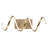 Senduk Scribble Modern Metal Integrated LED Vanity Light Sconce-109145237