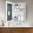 Cumber W H Frameless Medicine Cabinet Mirror Fixed-289070791