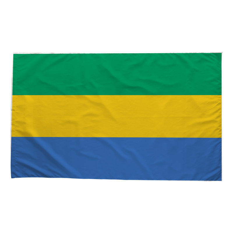 Drapeau du Gabon — Drapeau extérieur