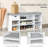 10 Pair Shoe Storage Bench