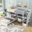 L-Shape Bunk Bed With Desk and Storage System-1701423165